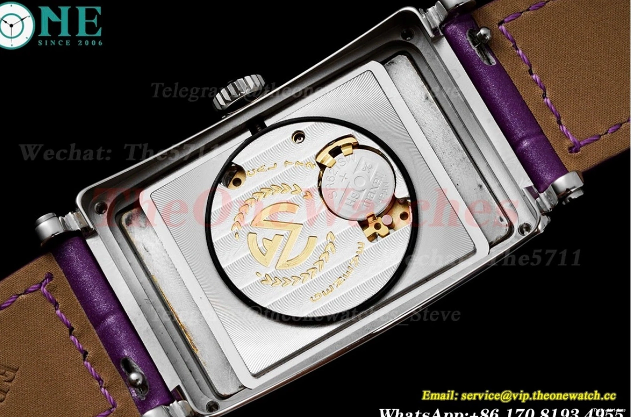 White LE Quartz Diamond Long APSF Island SS Ladies Bezel Dial 0109